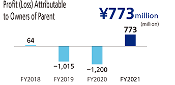 Profit (Loss) Attributable to Owners of Parent