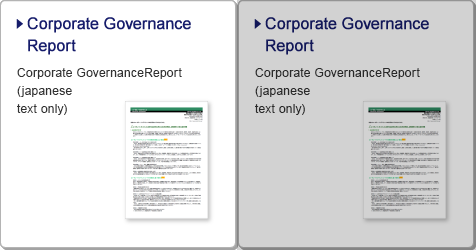 Corporate Governance Report (japanese text only)
