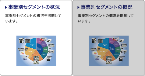 事業別セグメントの概況