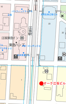 武藤工業株式会社　関西営業所　アクセスマップ
